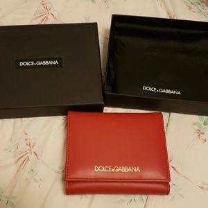 Dolce & Gabbana trifold wallet
